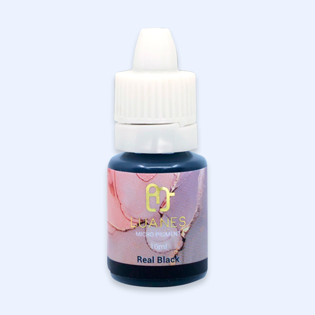 Luanes Micro Pigmento para Sobrancelhas - Real Black