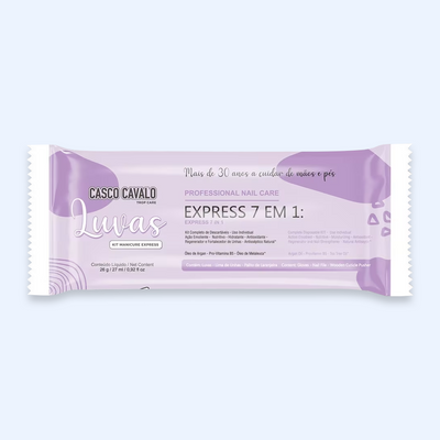 Luvas - Kit Manicure Express 7 em 1 Casco Cavalo