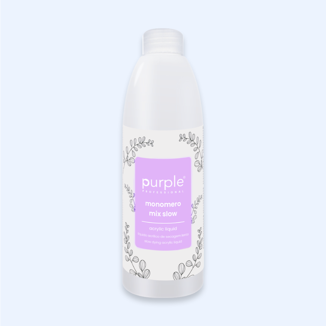 Monómero Mix Slow Queen Acrylic Liquid - Purple
