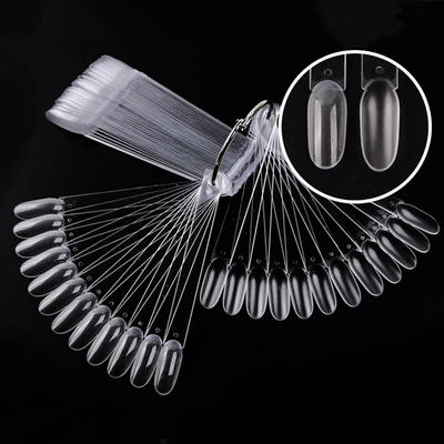 Mostruário Amêndoa de 50 cores com argola