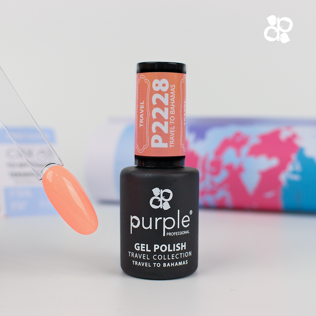 Verniz Gel Purple - Travel to Bahamas P2228