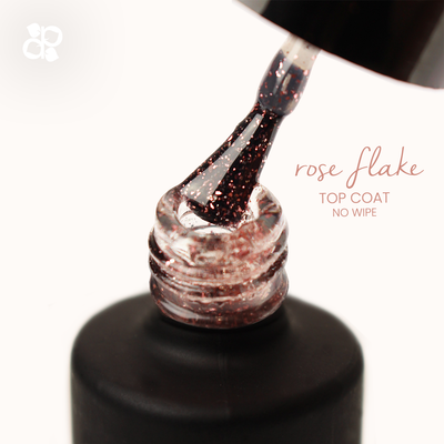 Rose Flake No Wipe Top Coat 15ml