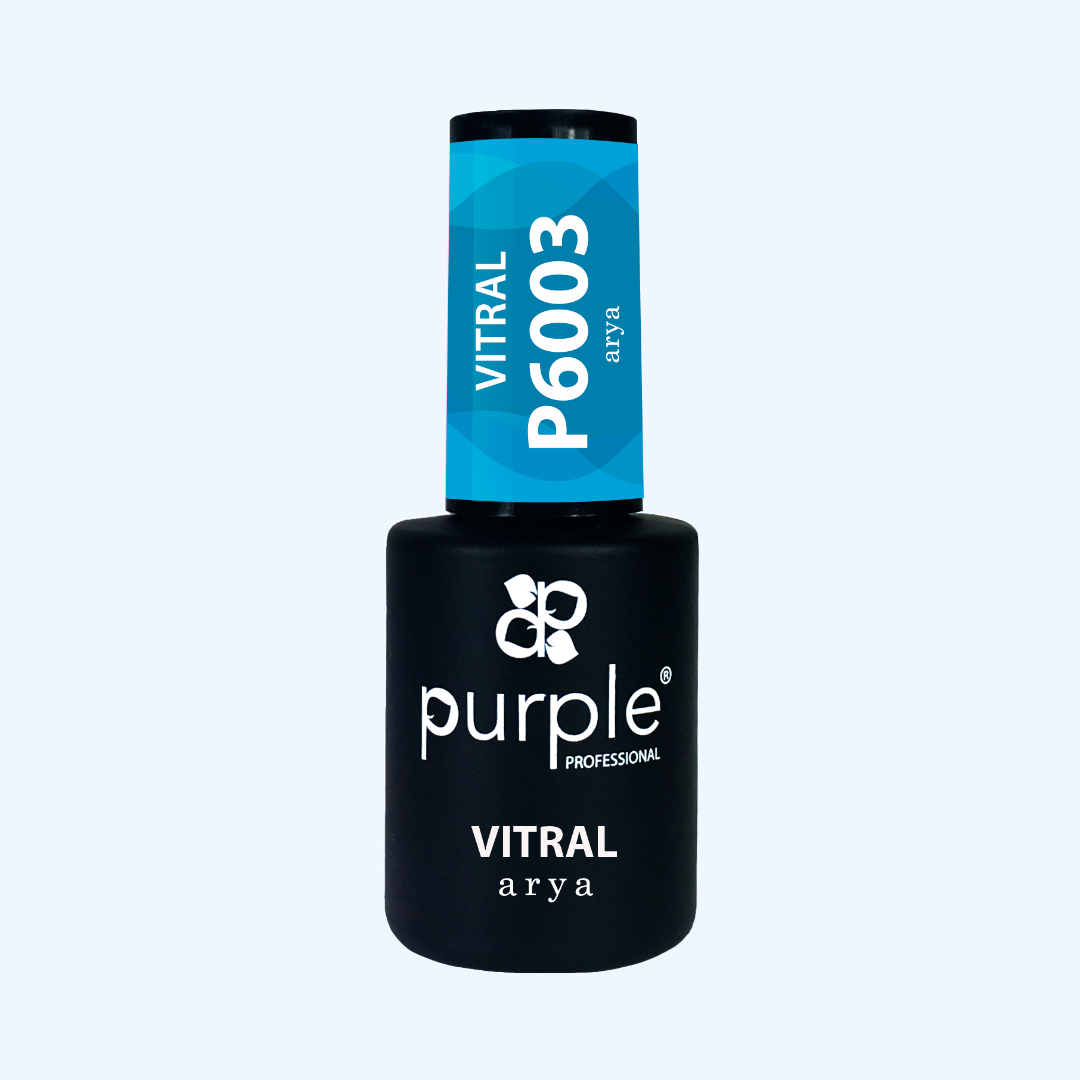 Verniz Gel Purple - Vitral Arya P6003