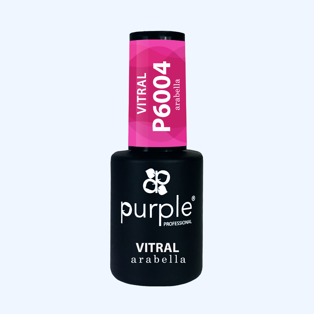 Verniz Gel Purple - Vitral Arabella P6004