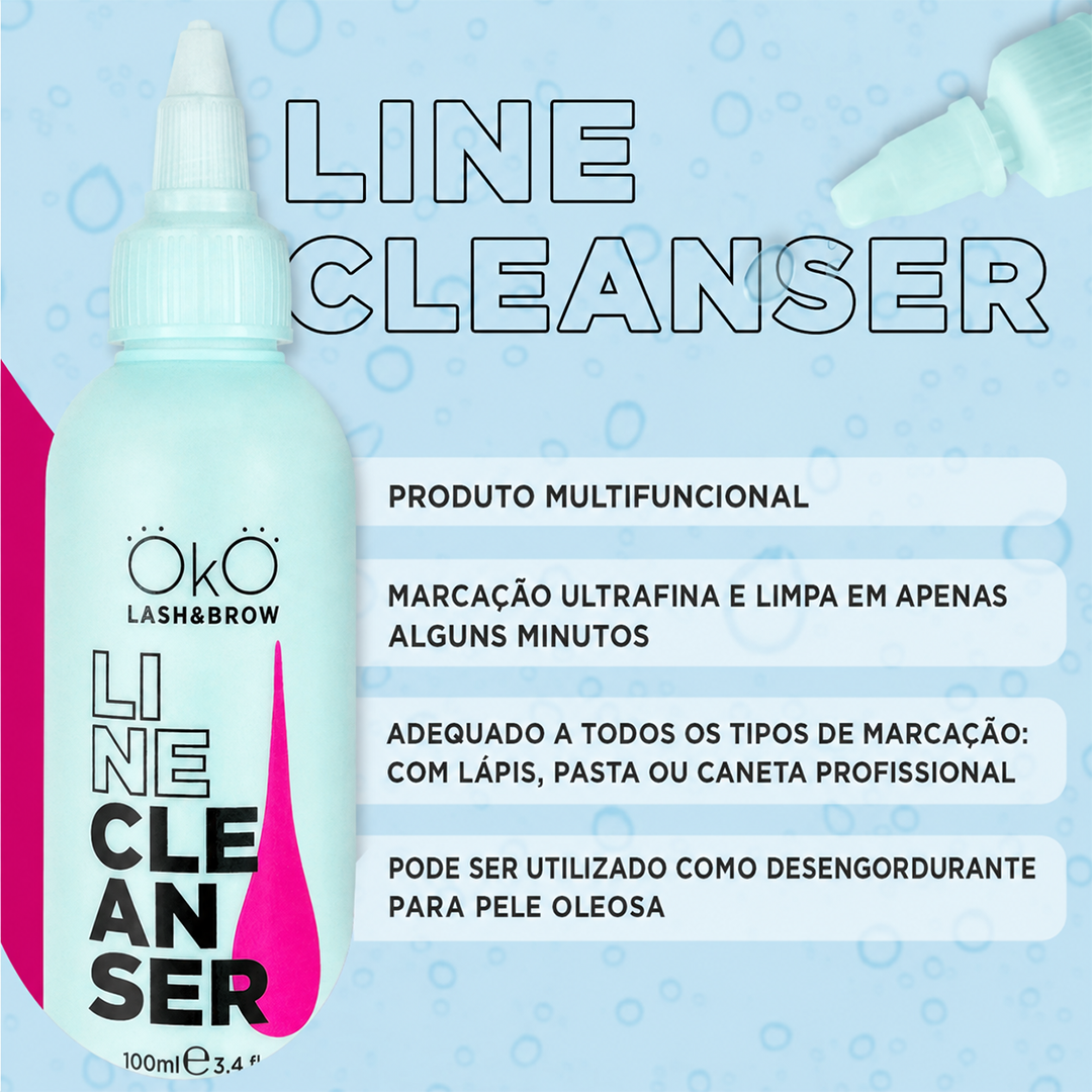 Solução de Limpeza Eyebrow Line - OKO