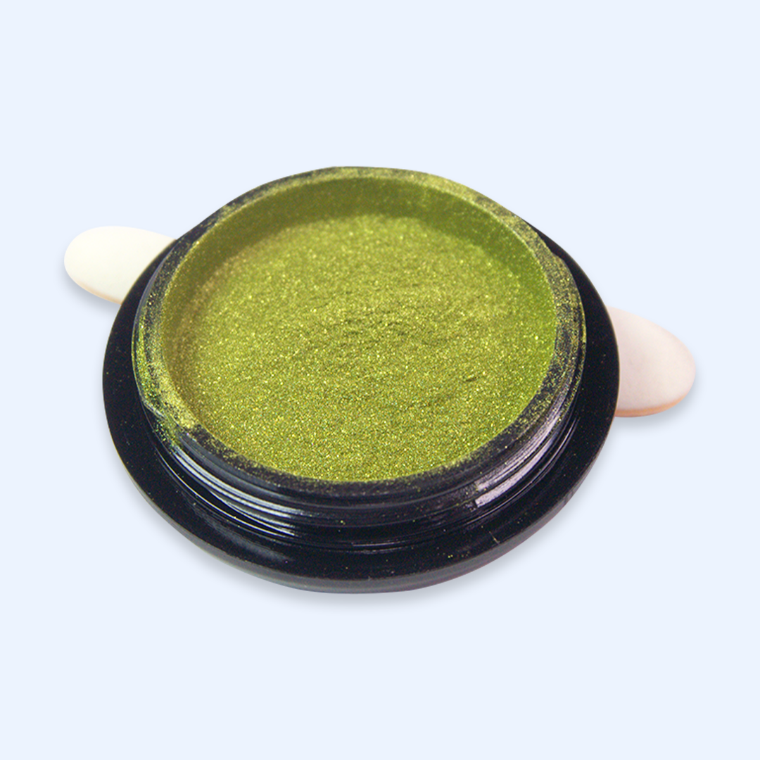 Pó Cromado Verde - TA04