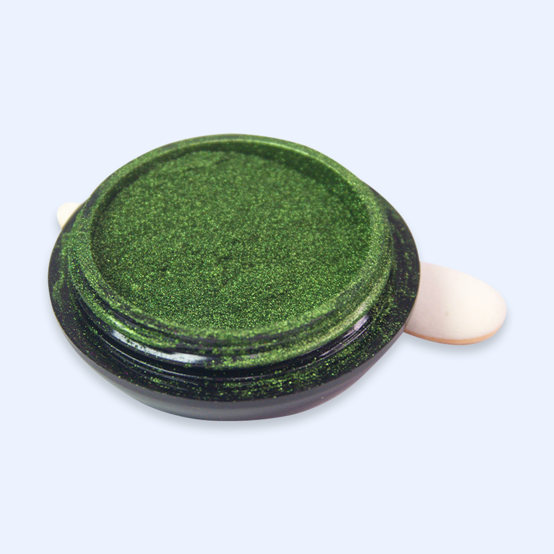 Pó Cromado Verde - TA18