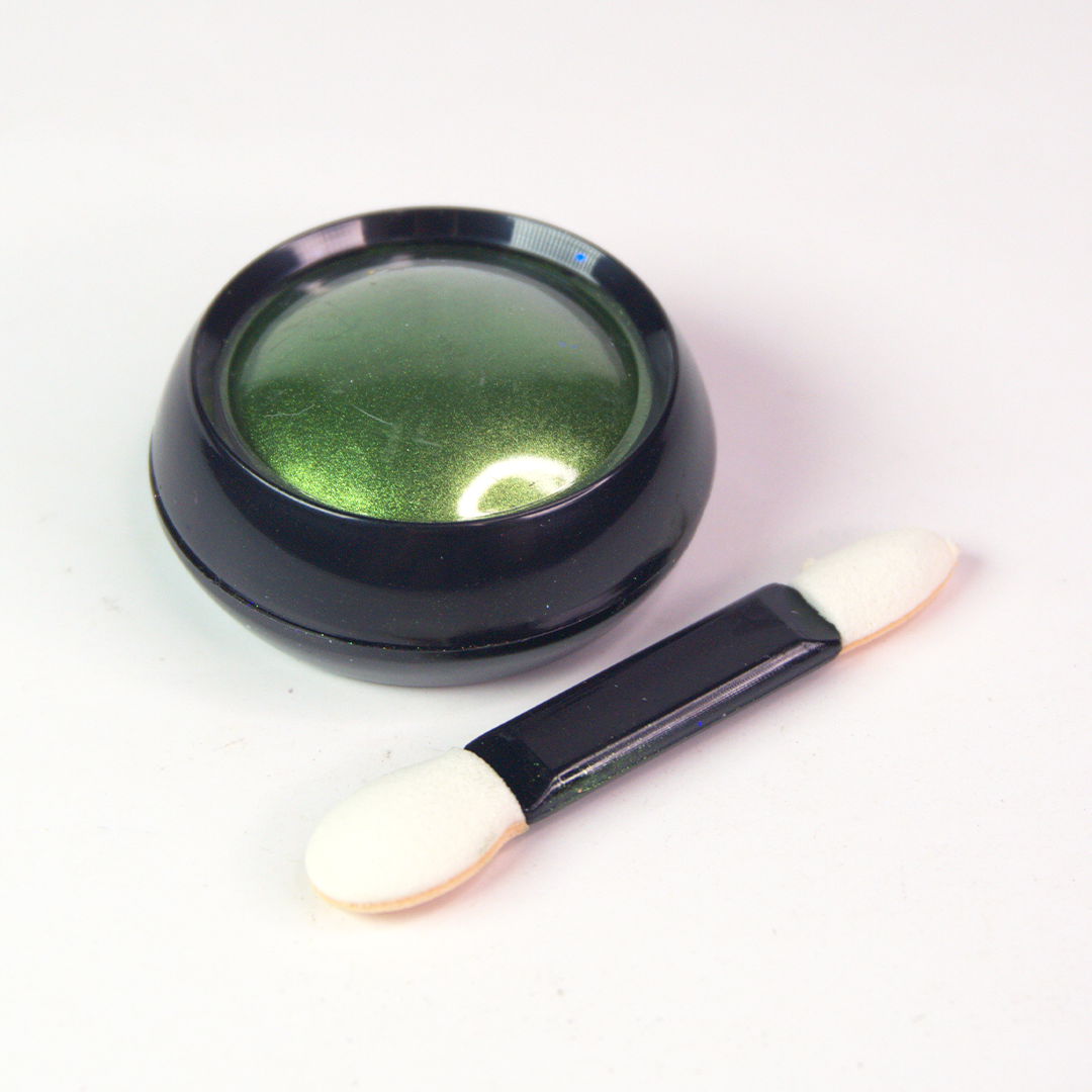 Pó Cromado Verde - TA18