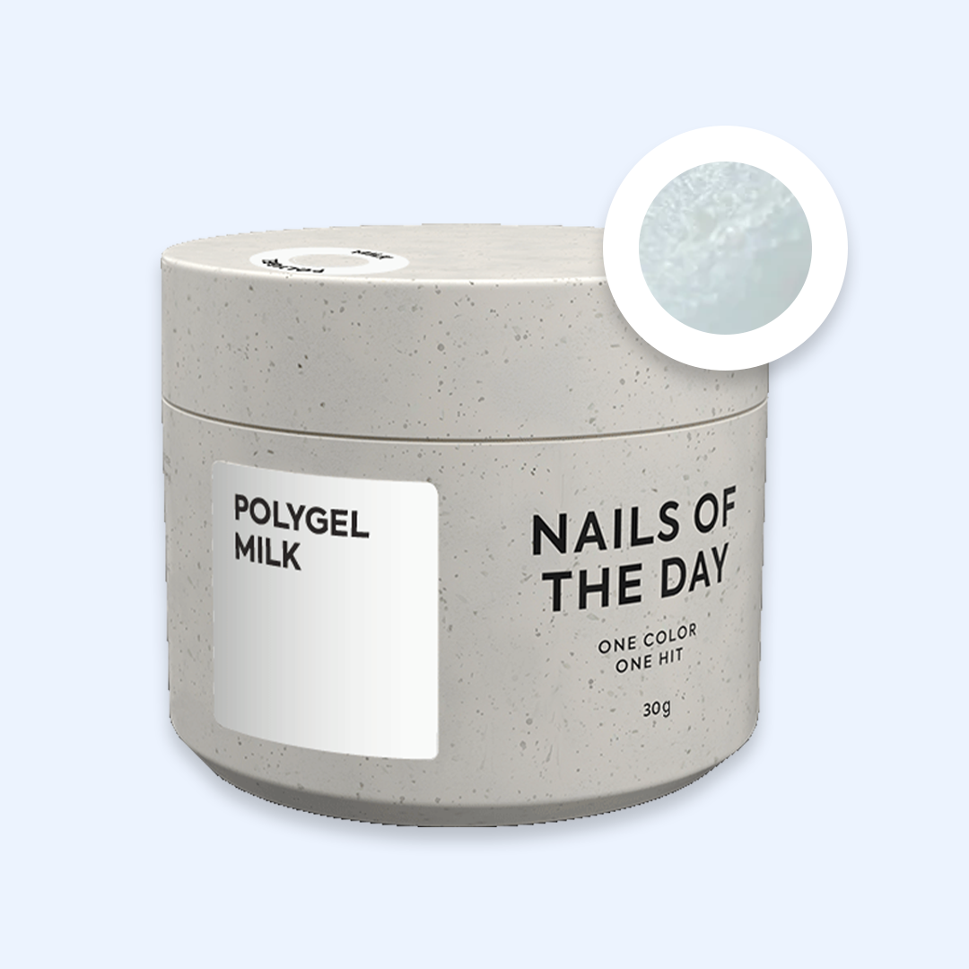 Polygel Milk - NailsOfTheDay