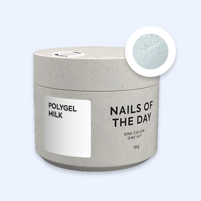 Polygel Milk - NailsOfTheDay