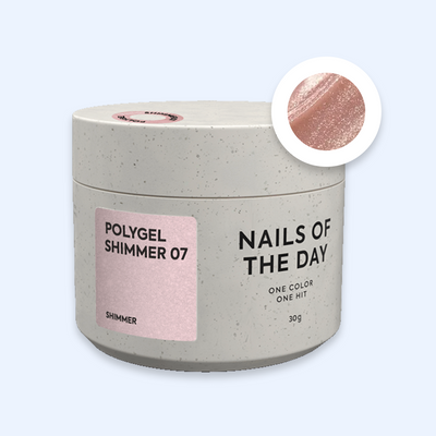 Polygel Shimmer 07 - NailsOfTheDay