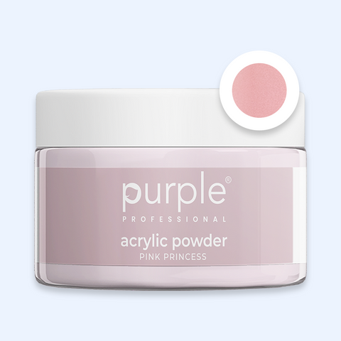Queen Acrylic Powder Pink Princess - Purple