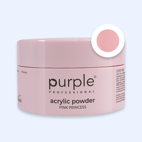 Queen Acrylic Powder Pink Princess - Purple