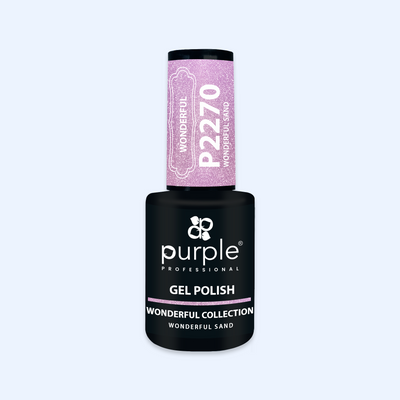 Verniz Gel Purple - Wonderful Sand P2270
