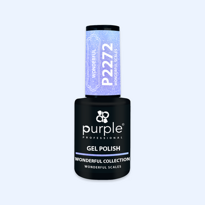 Verniz Gel Purple - Wonderful Scales P2272