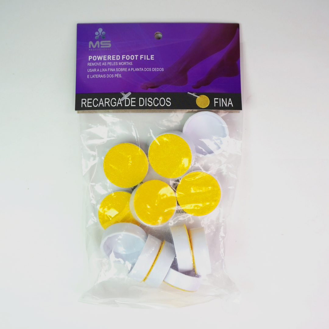 Recarga de Discos Finos para Lixa Elétrica