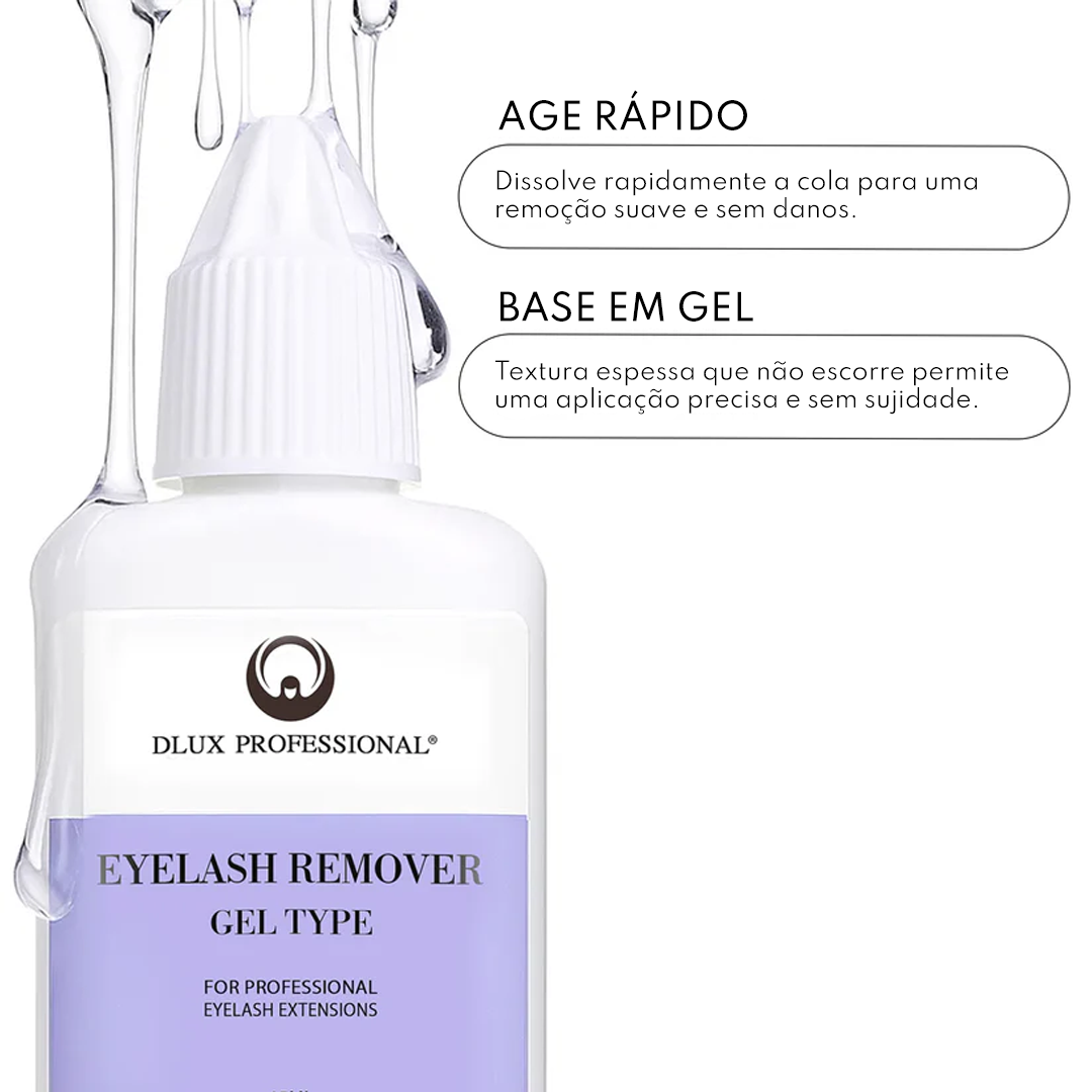 Removedor de pestanas em Gel Dlux - Classic