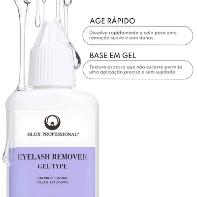 Removedor de pestanas em Gel Dlux - Classic