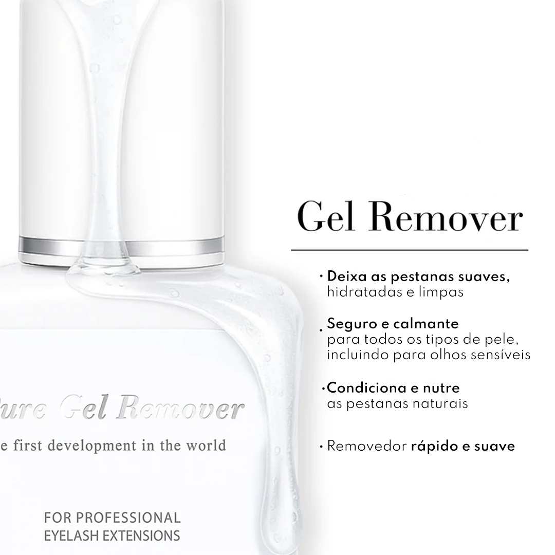 Removedor de pestanas em Gel Dlux - Pure Gel