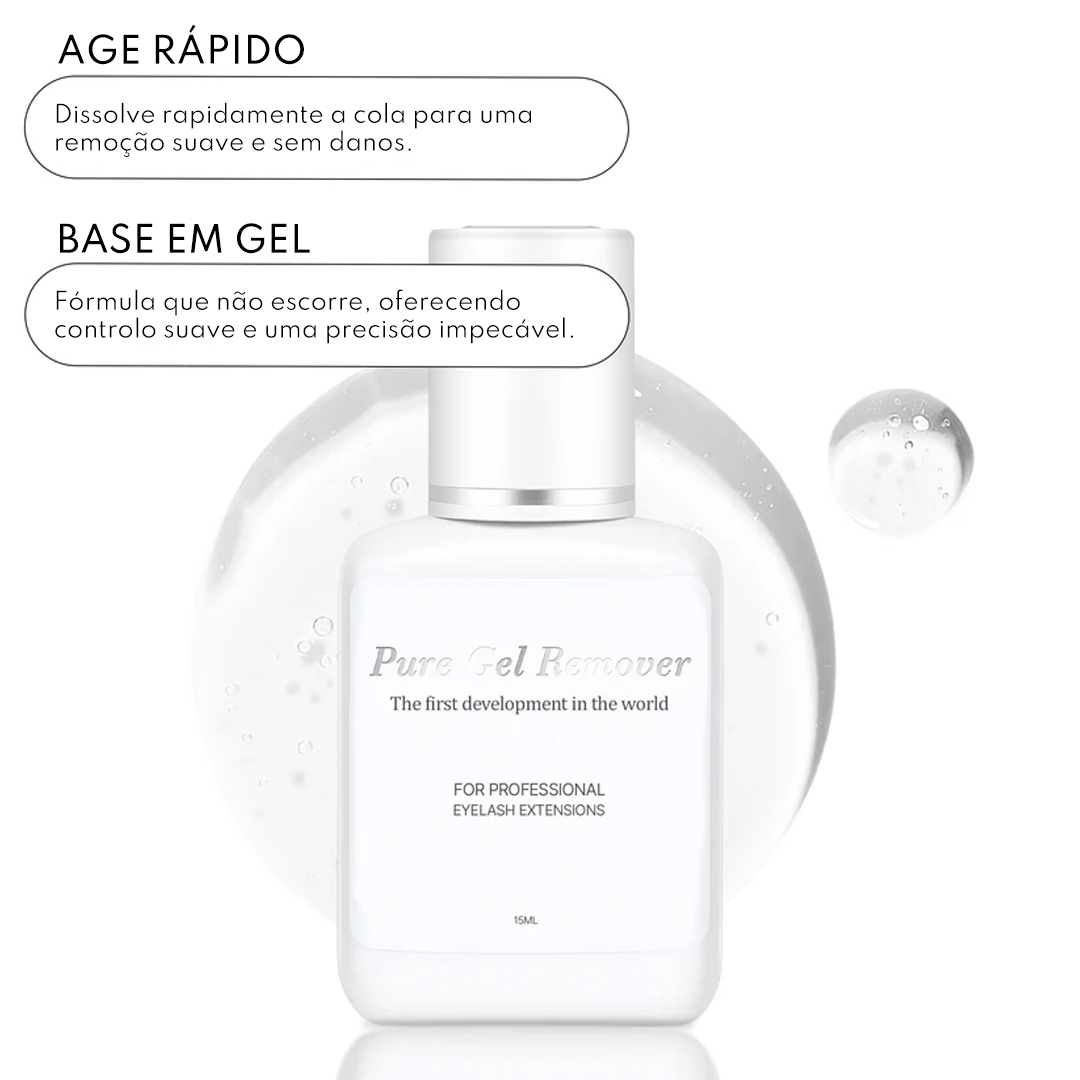 Removedor de pestanas em Gel Dlux - Pure Gel