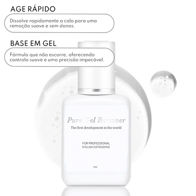 Removedor de pestanas em Gel Dlux - Pure Gel