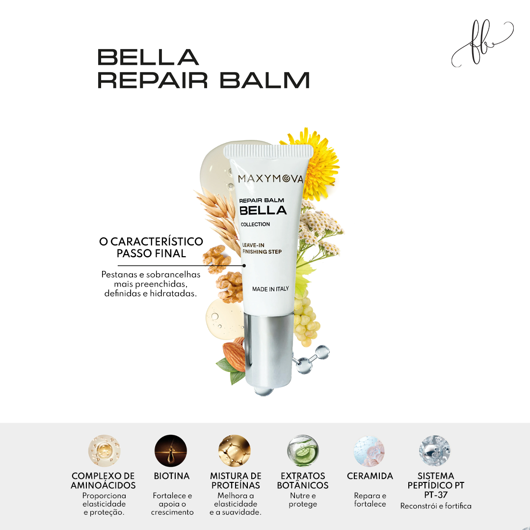 Individuais BELLA Collection 10ml - Lash & Brows Maxymova