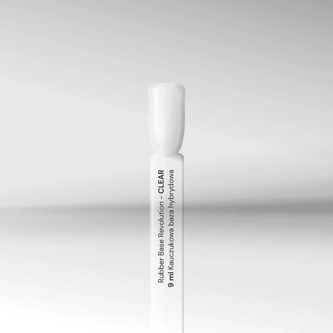 Base Elástica Rubber Base Revolution Clear - Silcare