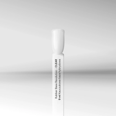 Base Elástica Rubber Base Revolution Clear - Silcare