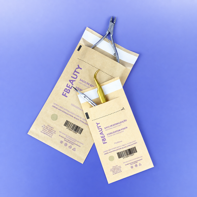 Sacos de Papel para Calor Seco FBeauty com instrumentos sem símbolo CE