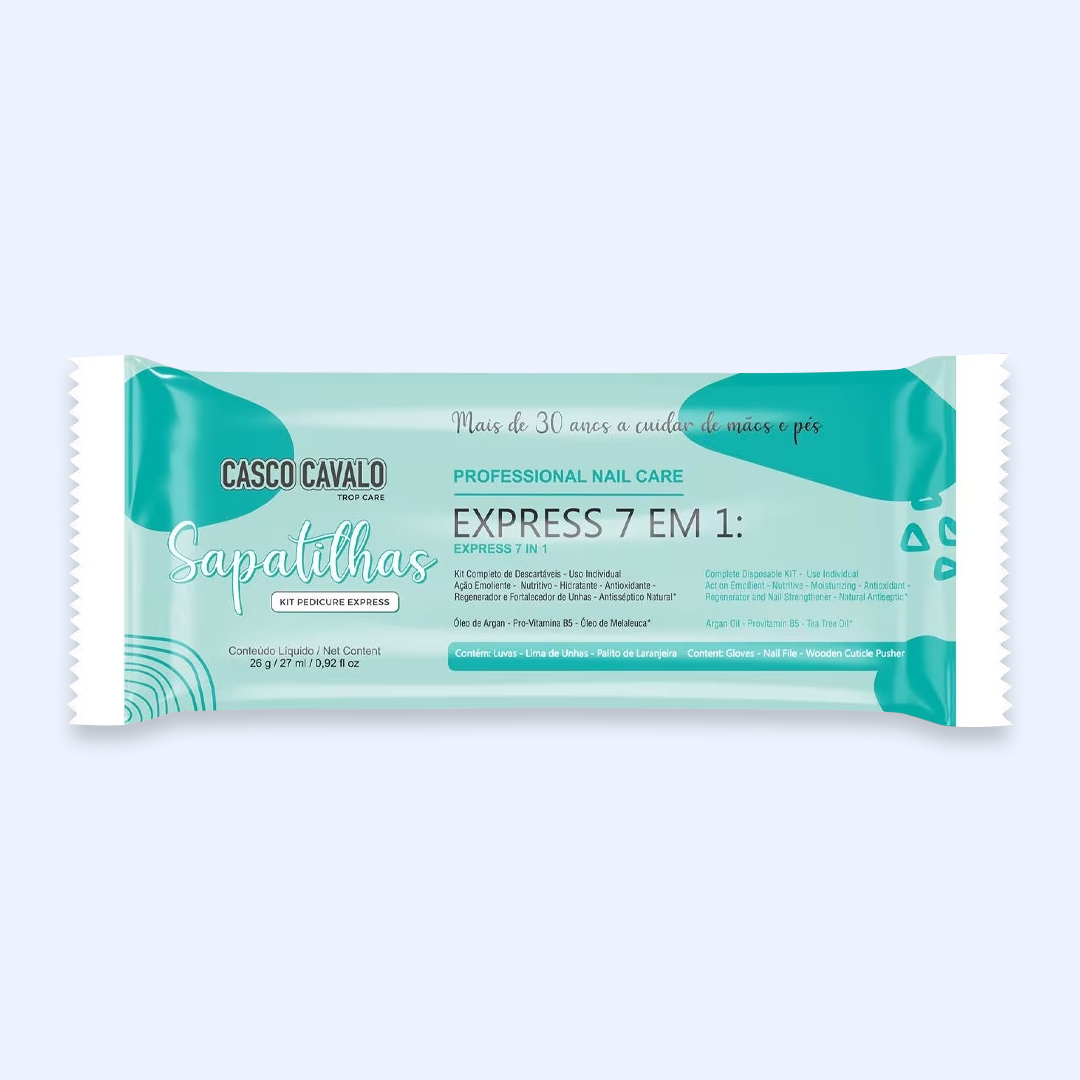 Sapatilhas - Kit Pedicure Express 7 em 1 Casco Cavalo