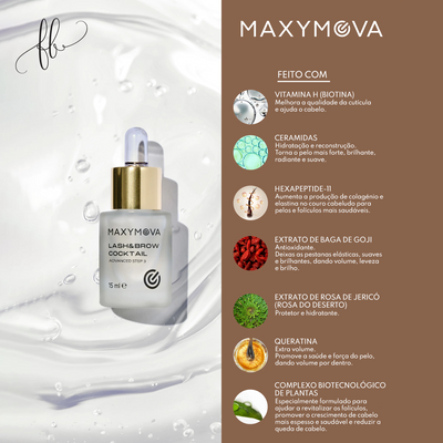 Lash & Brow Cocktail 15ml Maxymova