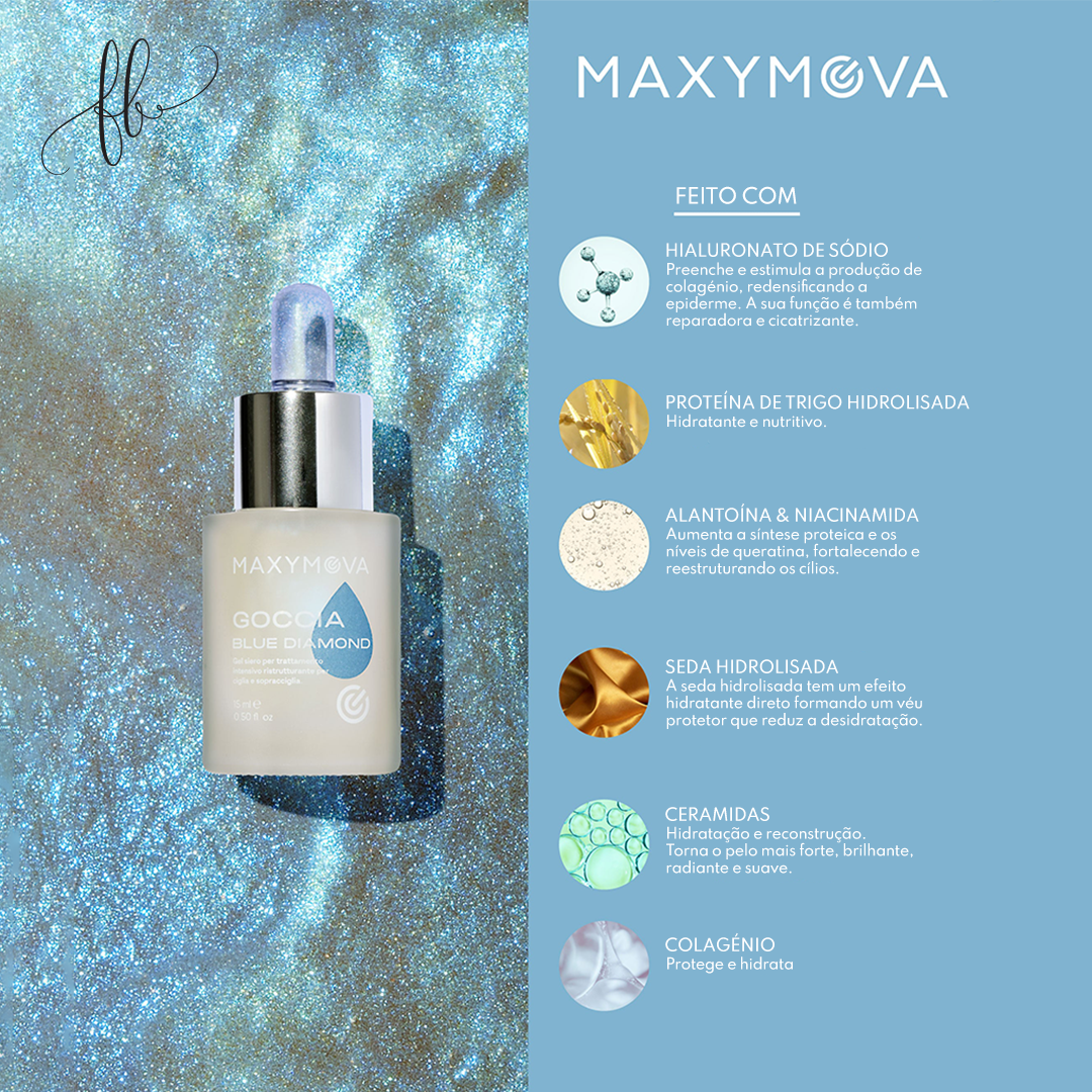 Sérum Goccia Blue Diamond 15ml Maxymova