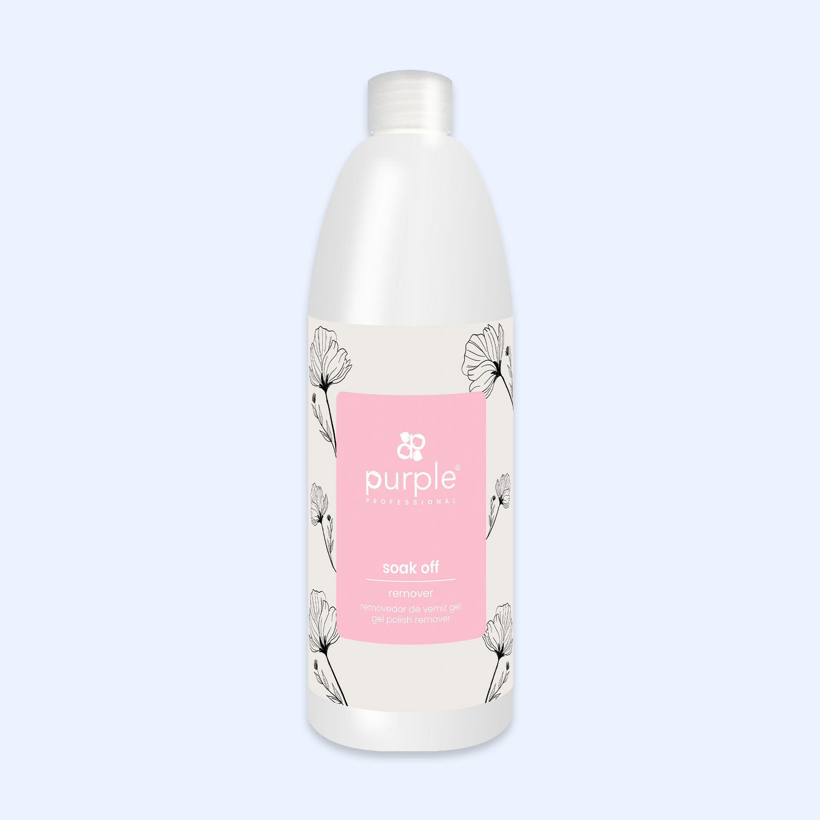 Soak Off Purple - Removedor de Verniz Gel