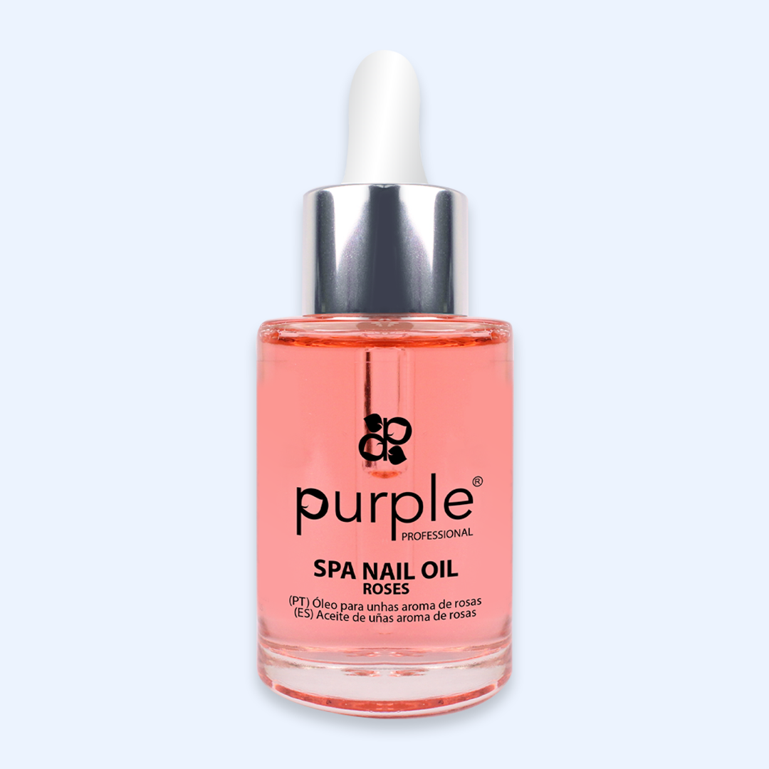 Spa Nail Oil Roses Purple