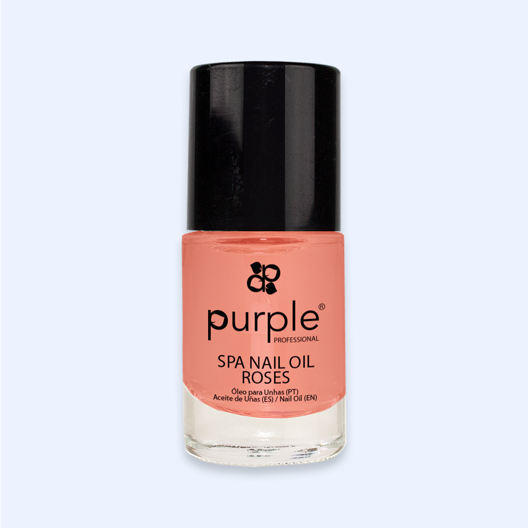 Spa Nail Oil Roses Purple