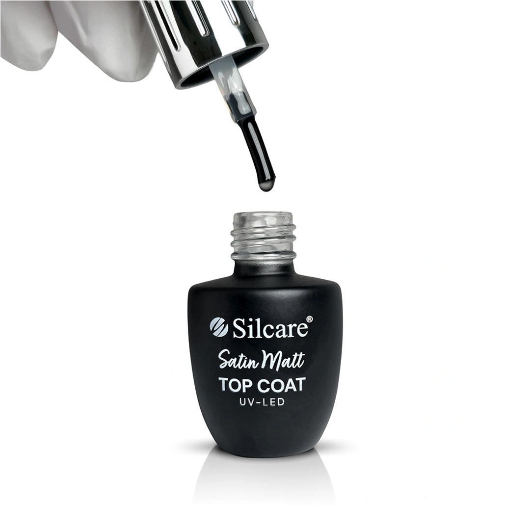 Satin Matt - Top Coat Mate No Wipe Silcare