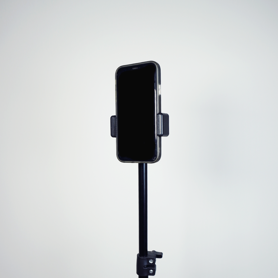 Tripé para telemóvel