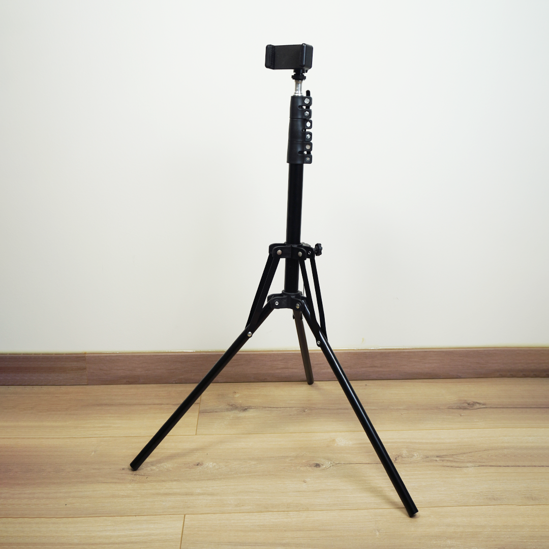 Tripé para telemóvel