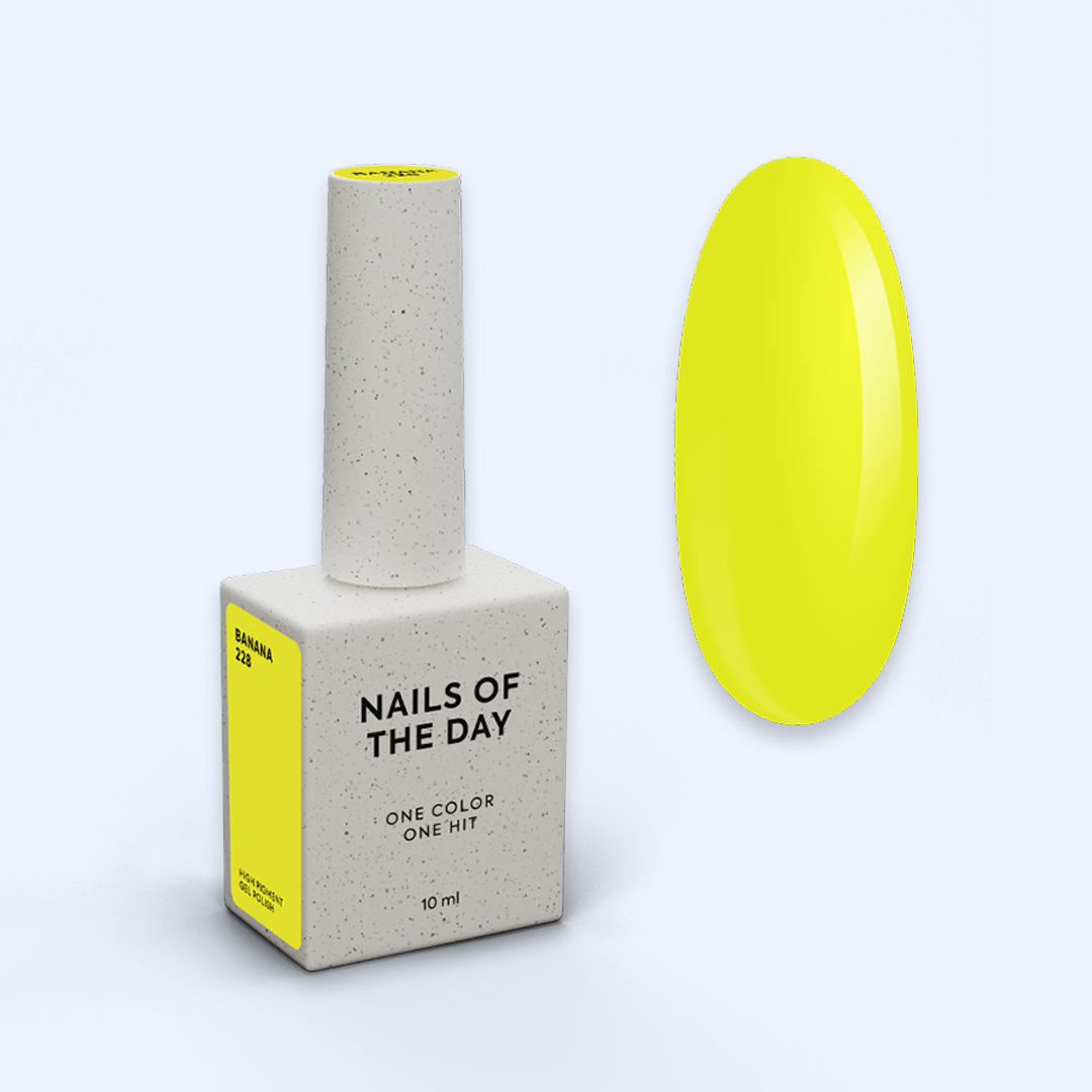 Verniz Gel Banana nº228 - NailsOfTheDay