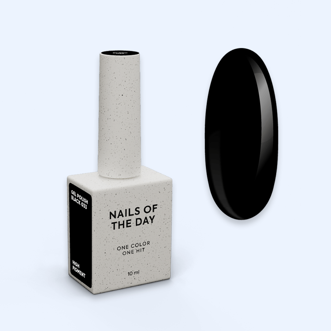 Verniz Gel Black nº33 - NailsOfTheDay