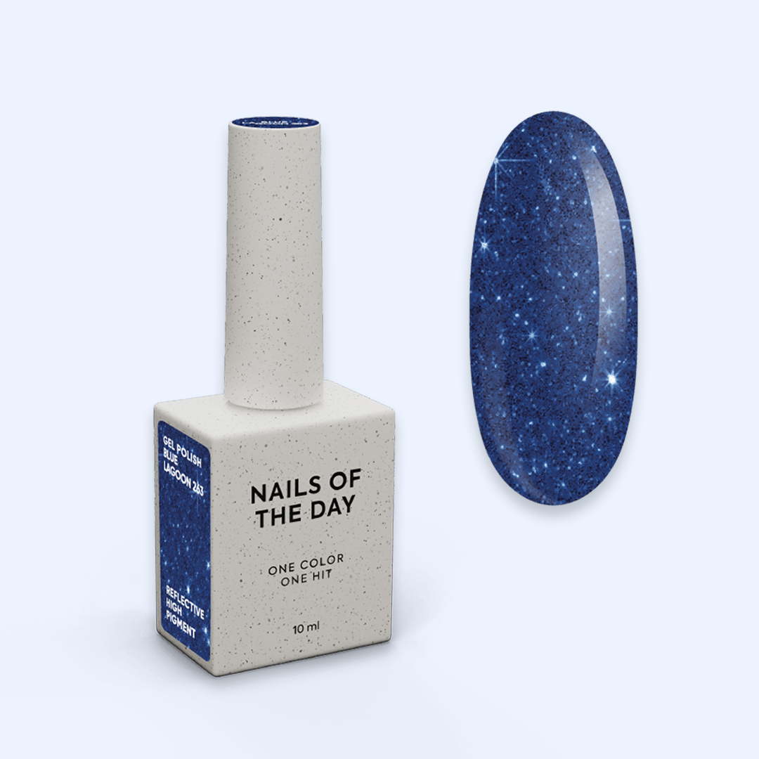 Verniz Gel Blue Lagoon nº263 - NailsOfTheDay