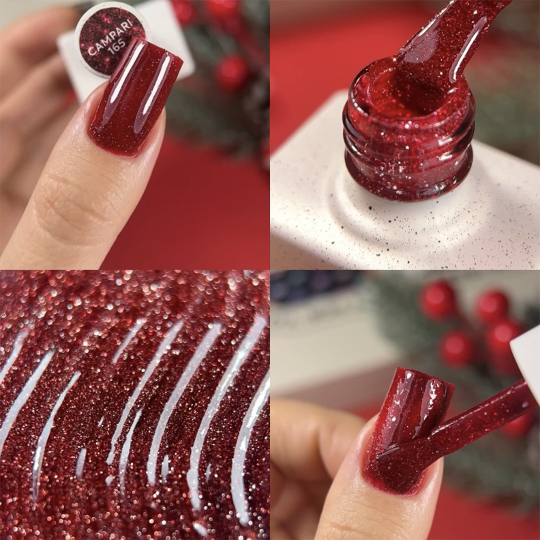Verniz Gel Campari nº165 - NailsOfTheDay