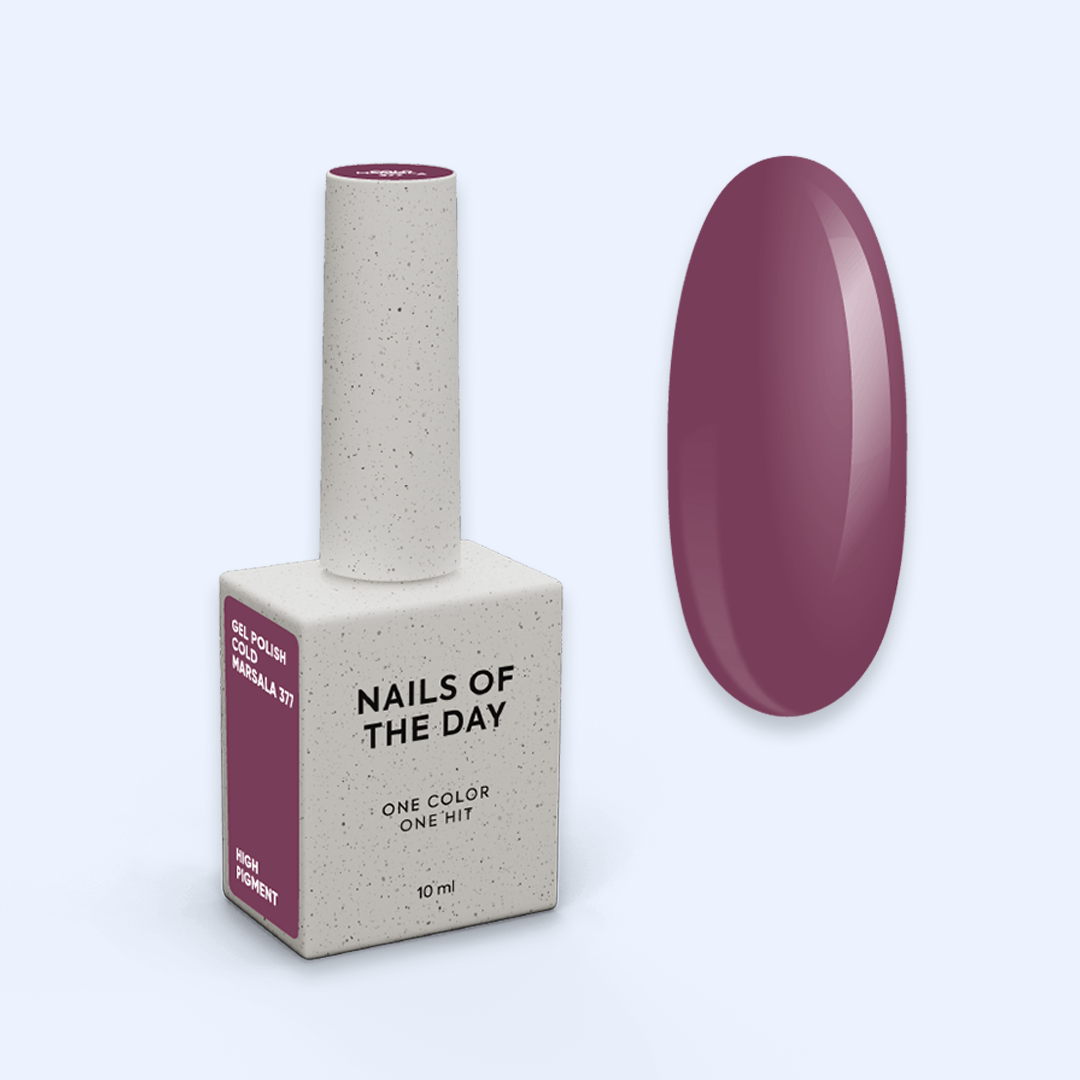 Verniz Gel Cold Marsala nº377 - NailsOfTheDay