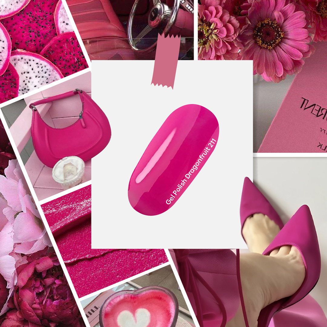 Verniz Gel Dragonfruit nº211 - NailsOfTheDay
