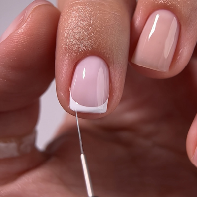 Verniz Gel French White nº002 - NailsOfTheDay