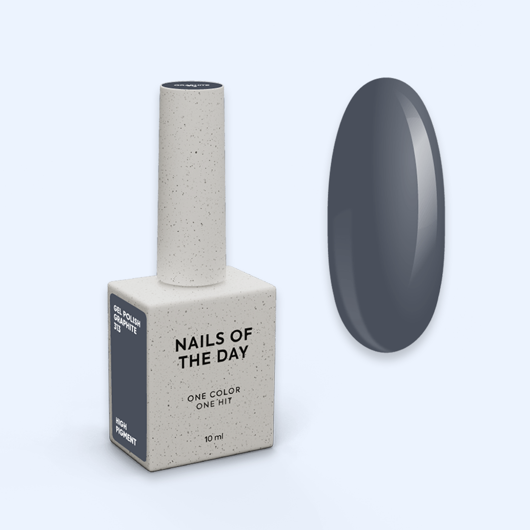 Verniz Gel Graphite nº313 - NailsOfTheDay