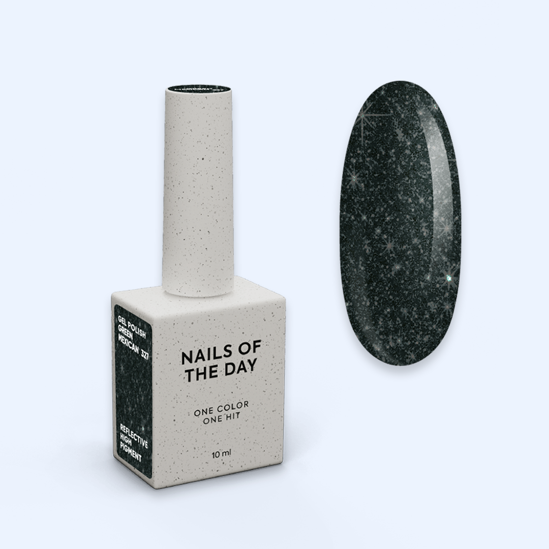 Verniz Gel Green Mexican nº327 - NailsOfTheDay