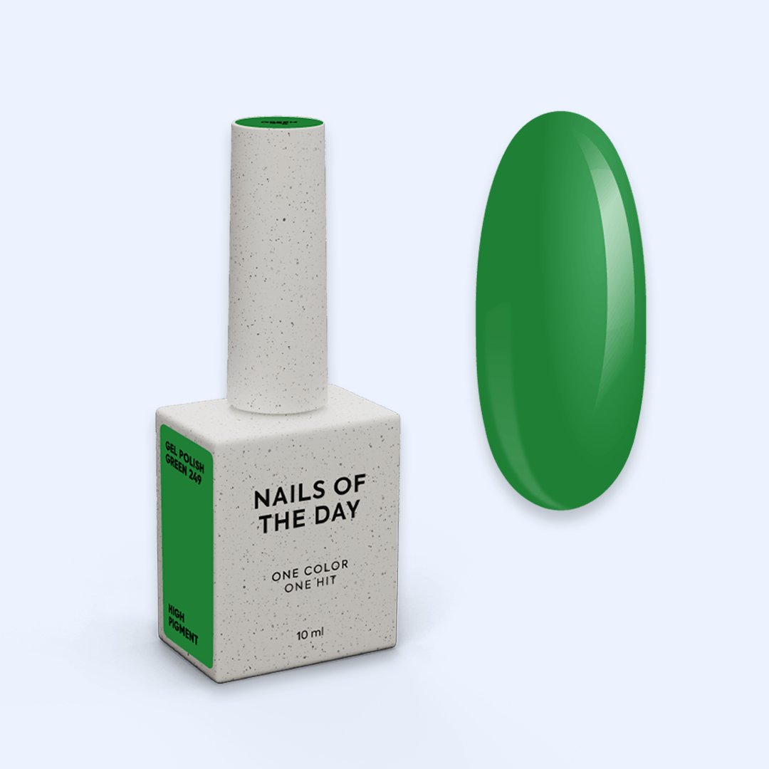 Verniz Gel Green nº249 - NailsOfTheDay