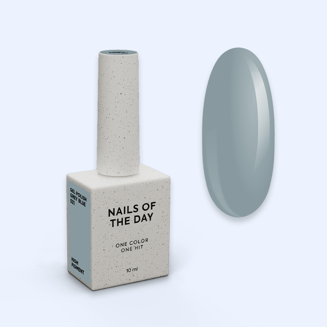 Verniz Gel Grey blue nº021 - NailsOfTheDay
