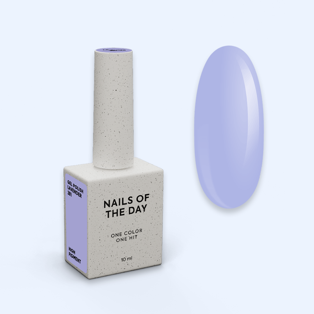 Verniz Gel Lavender nº281 - NailsOfTheDay